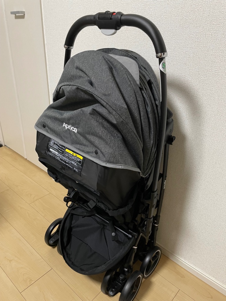 アップリカ（Aprica） ベビーカー 超軽量 ラクーナ エアー AD グレー