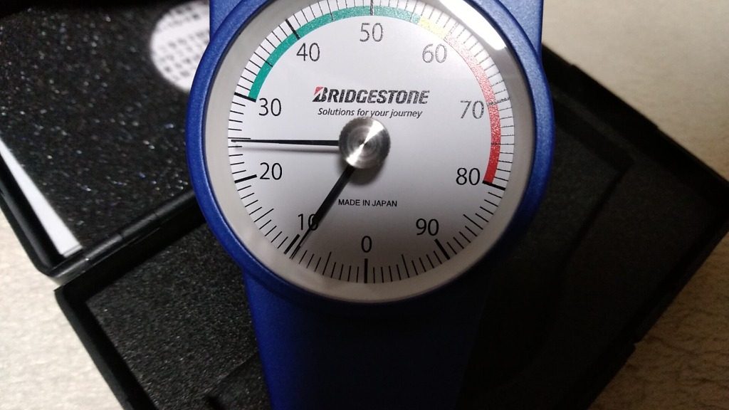 BRIDGESTONE（ブリヂストン） Pタイヤ硬度計 置針型 送料無料