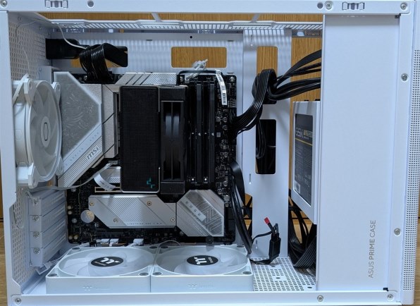 ASUS Prime AP201 MicroATX Case [ホワイト] レビュー評価・評判