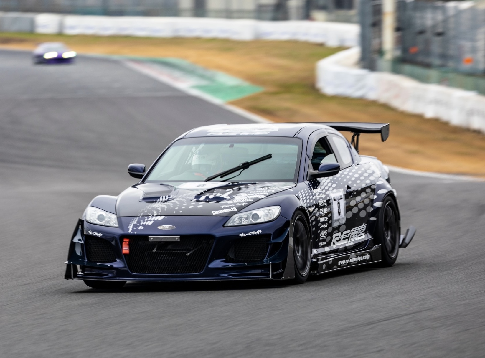 RE雨宮がRX-8で出場！ D1GPドライバーの蕎麦切 広大がタイムアタック