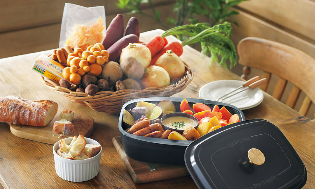 ザ・ココット：なにかとおいしくできる万能鍋 － リンナイ