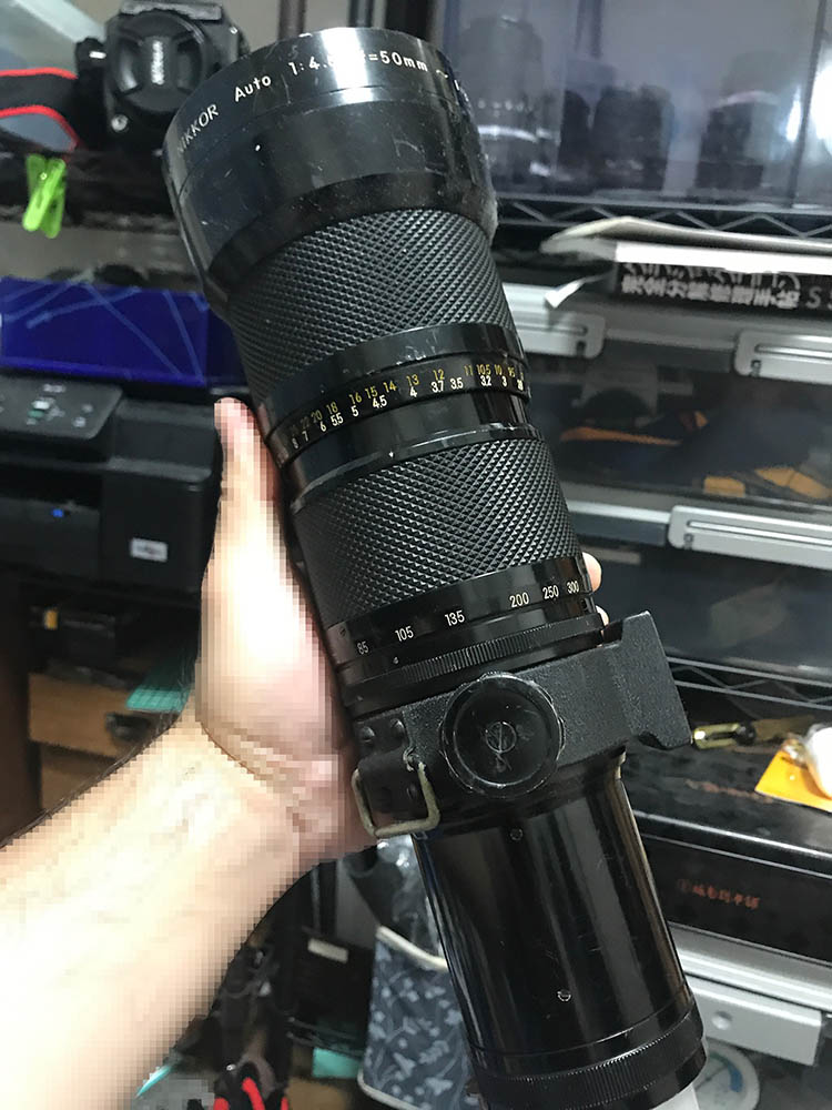 Repair: Zoom-Nikkor 50-300mm f/4.5 Auto | Richard Haw's Classic