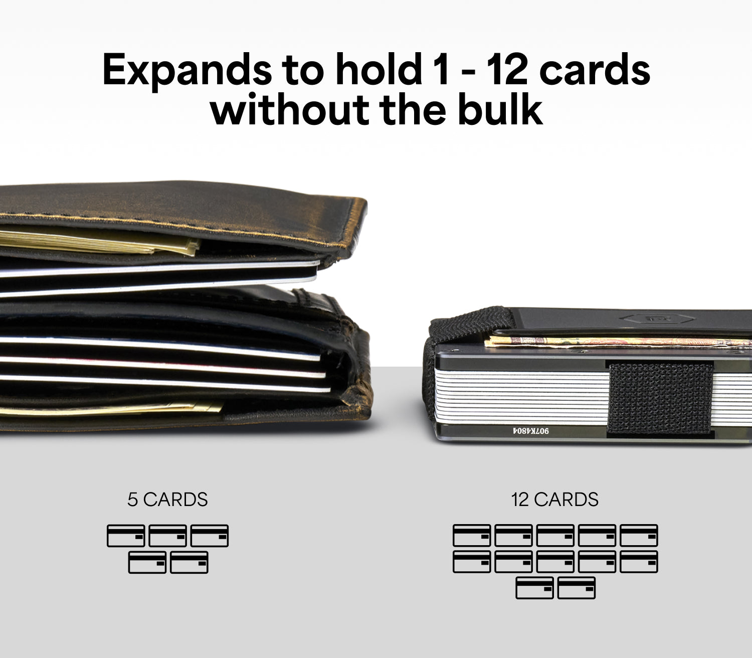 Slim & Strong Forged Carbon Wallet | The Ridge