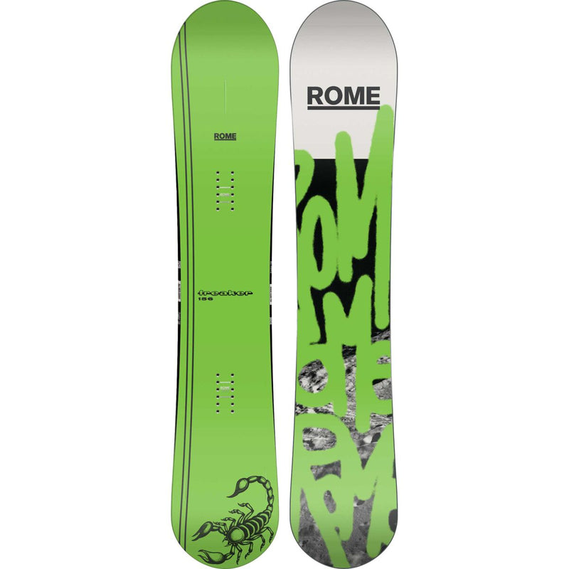 Rome Freaker Snowboard - Men's All-Mountain Freestyle Board with