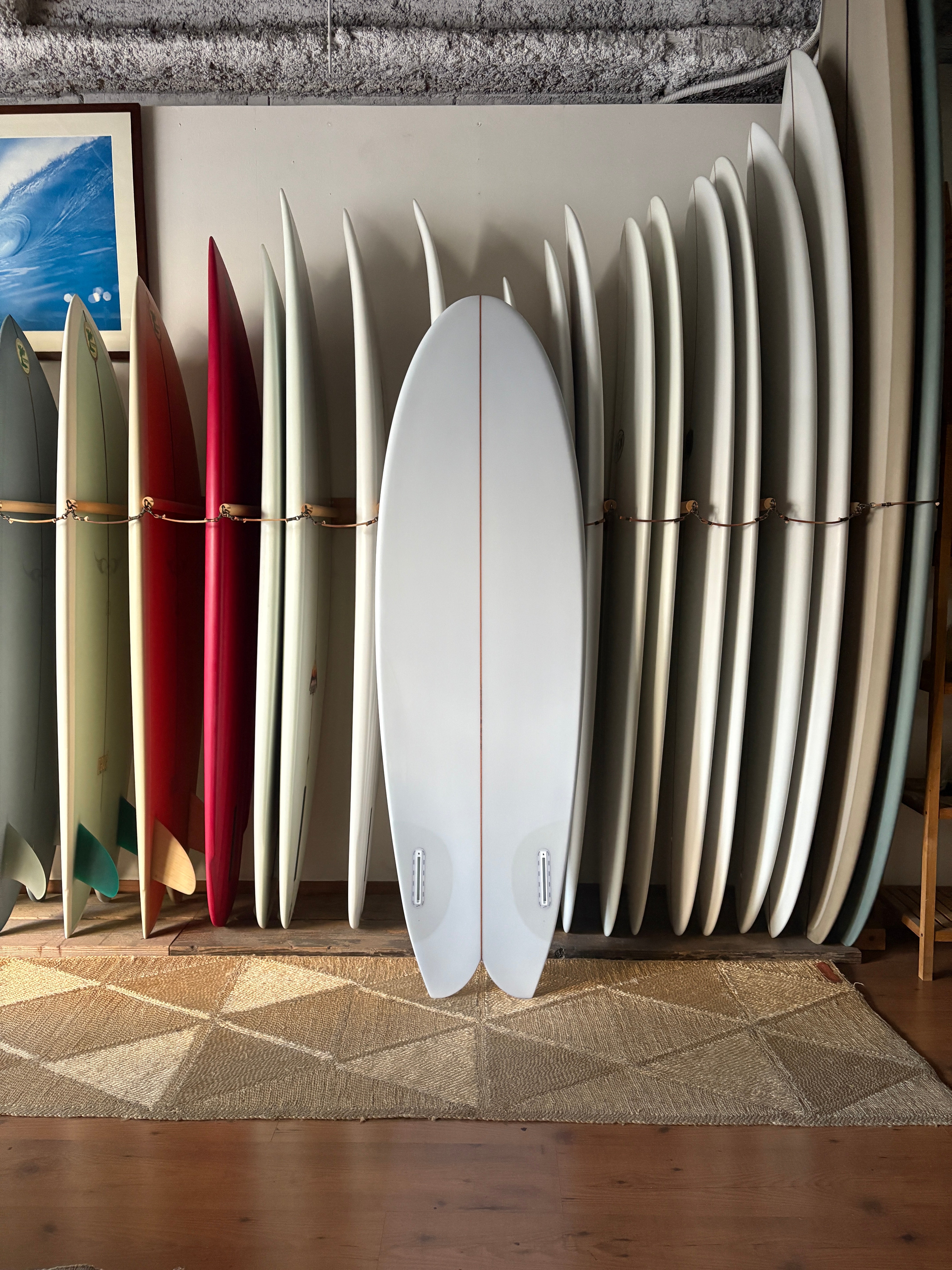 ALKALI FINS CLASSIC TWIN SMALL / ICED BLUE – RIDE SURF+SPORT