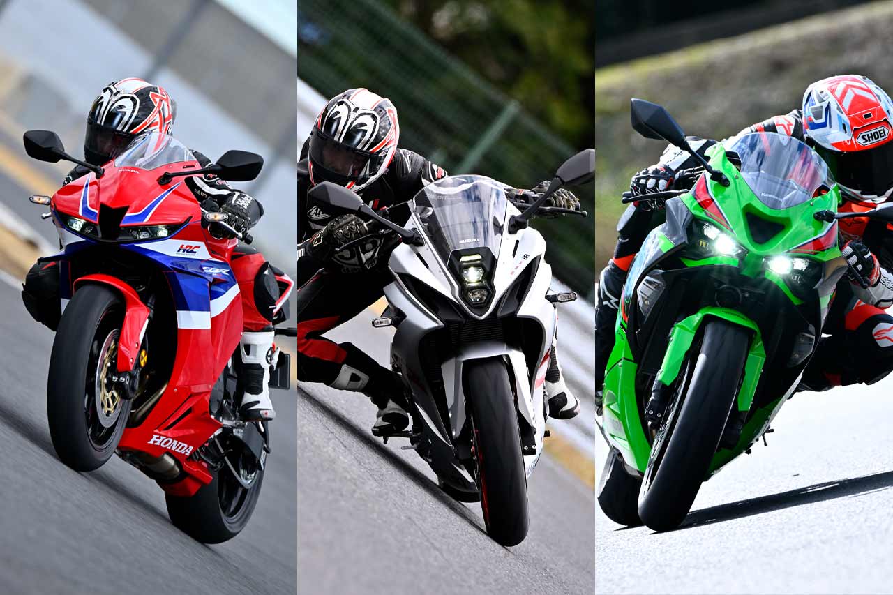CBR600RR／Ninja ZX-6R KRT EDITION／GSX-8R】日本のフルカウルミドル