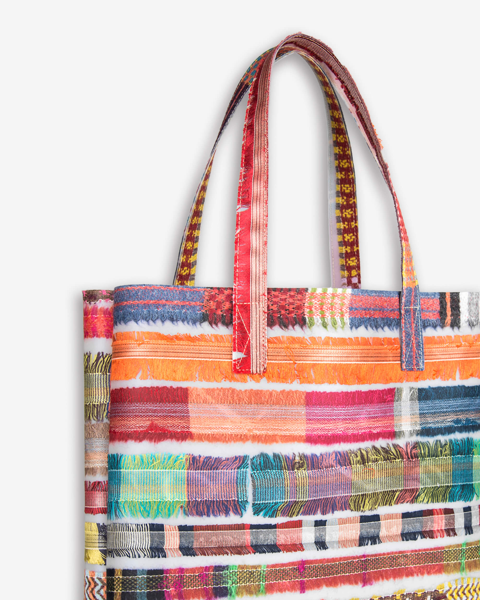 Medium Bag - multicolor stripes – Luisa Cevese Riedizioni