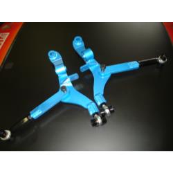 RB1オデッセイ プレート調整式、2cm延長ロアアーム ショートナックルアーム