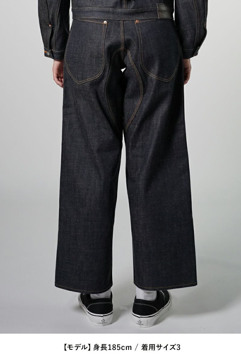 Classic Double Knee Denim Pants クラシックダブルニーデニムパンツ