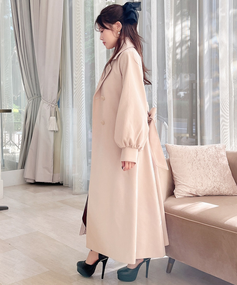 ボリュームスリーブロングコート｜MIIA ミーア 商品詳細｜ファッション