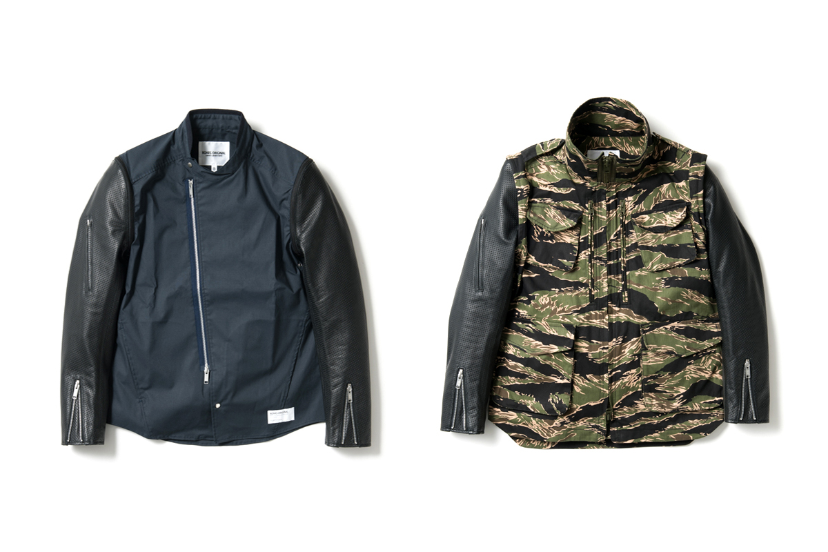 PUNCHING MESH 革袖 | 革ソデ | オンラインショッピング | ROARS