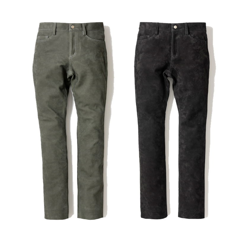 NUBUCK LEATHER PANTS | BOTTOMS | オンラインショッピング | ROARS