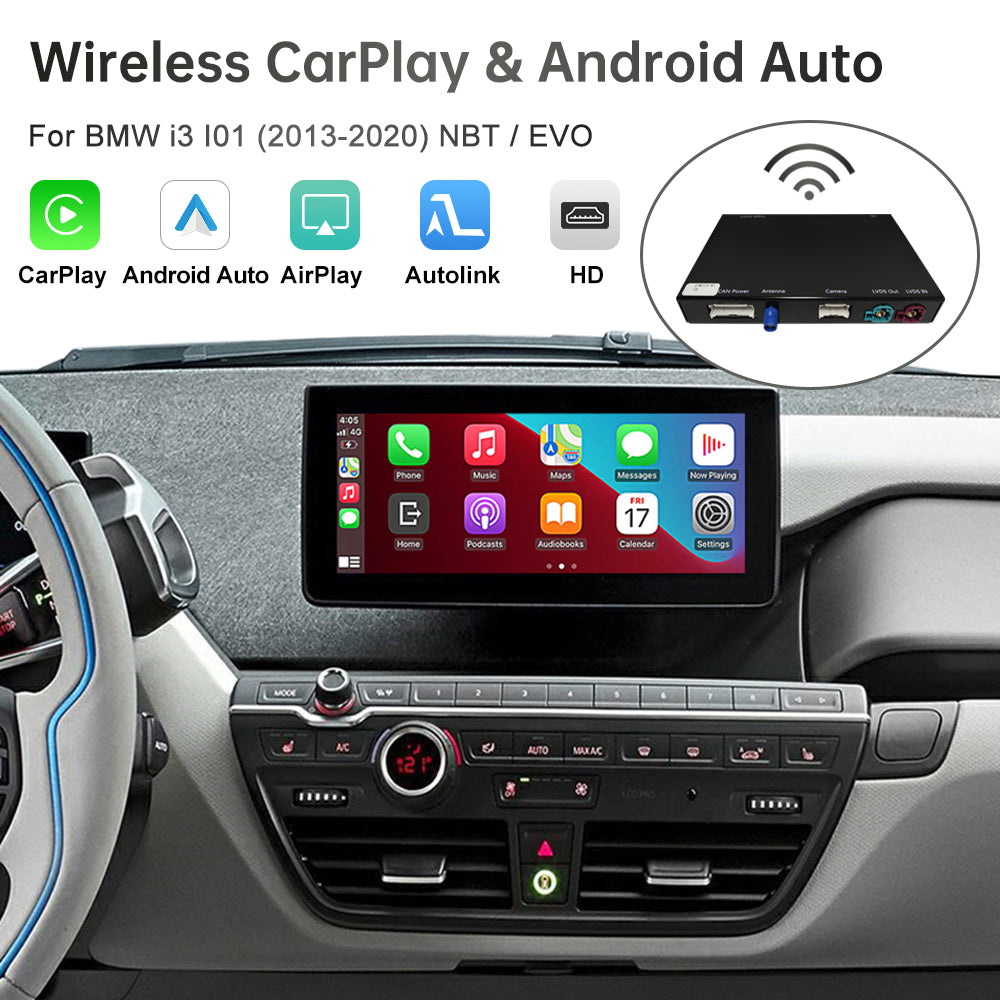 Road Top Wireless Carplay & Android Auto Decoder unit For BMW