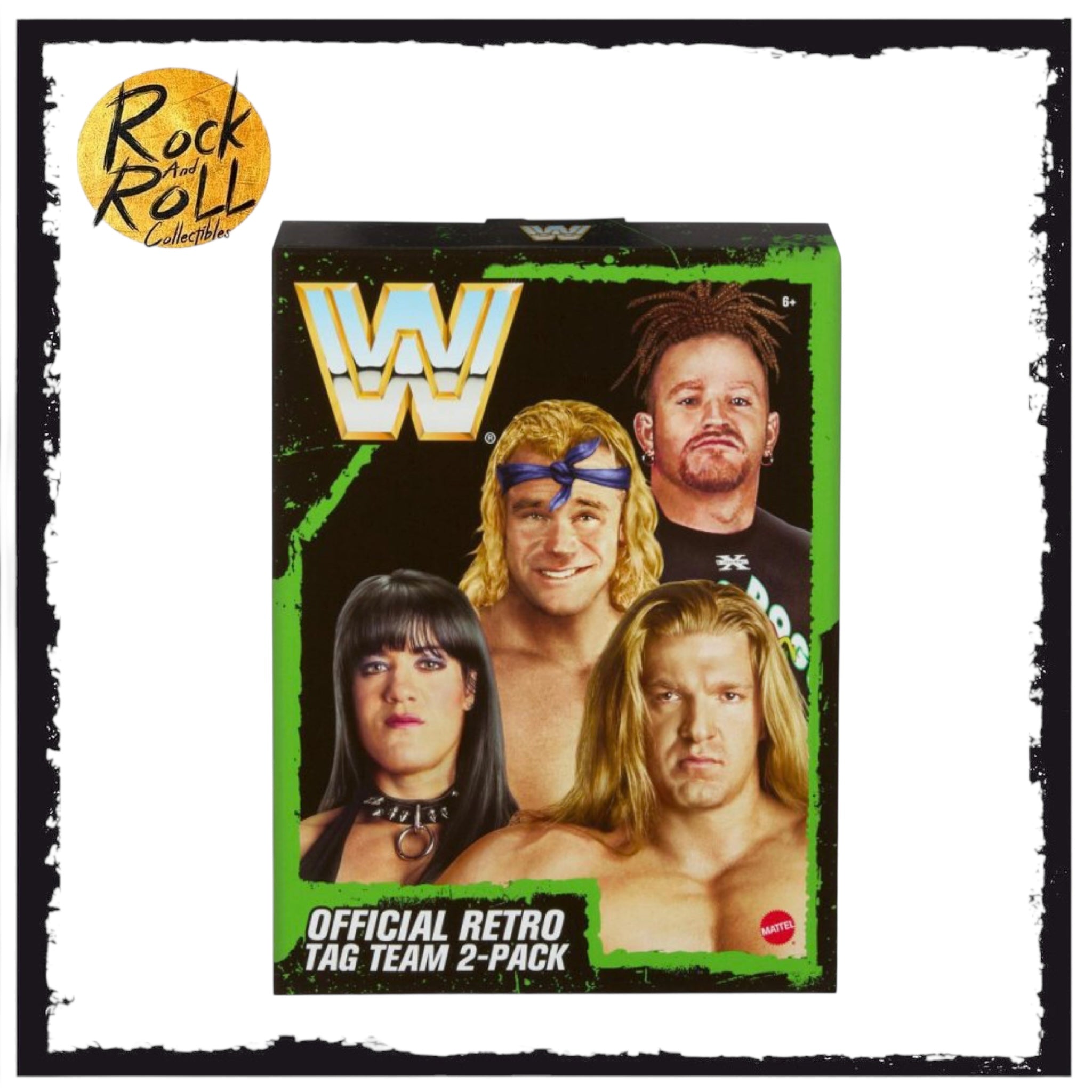 WWE Retro – rock and roll collectibles
