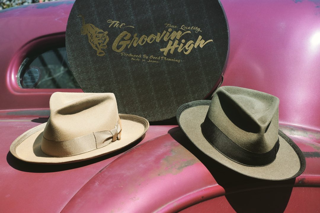 The GROOVIN HIGH X THE FAT HATTER Rabbit hat /店頭フリー在庫分入荷