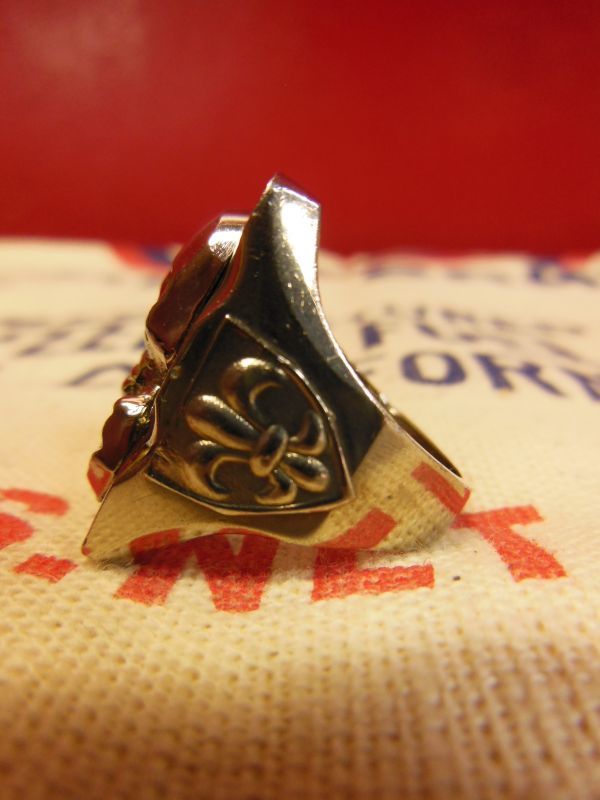 1950'S〜 VINTAGE SKULL MEXICAN RING ビンテージ メキシカン リング