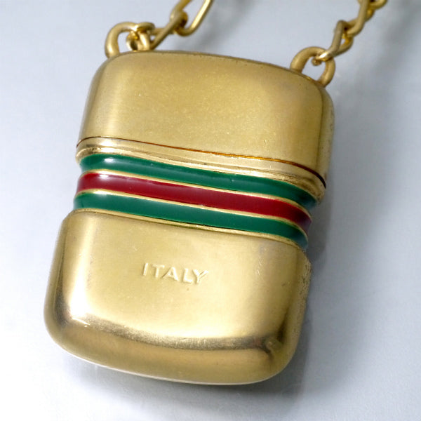 OLD Gucci パフュームボトルネックレス（ゴールド） – Vintage Shop Rococo
