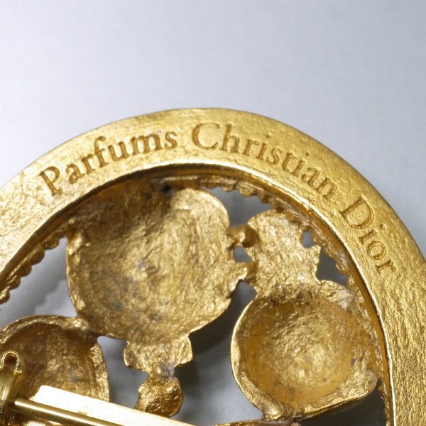 OLD Dior 香水瓶モチーフブローチ（ゴールド） – Vintage Shop Rococo