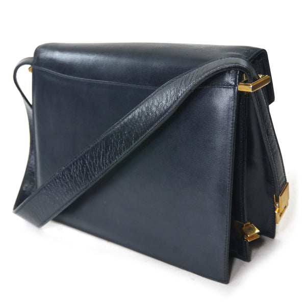 OLD CELINE 馬車金具2WAYショルダーバッグ（黒/総革） – Vintage Shop