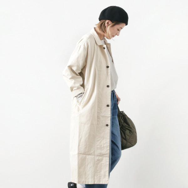 20％OFF】HARVESTY（ハーベスティ） チノクロス オーバーコート