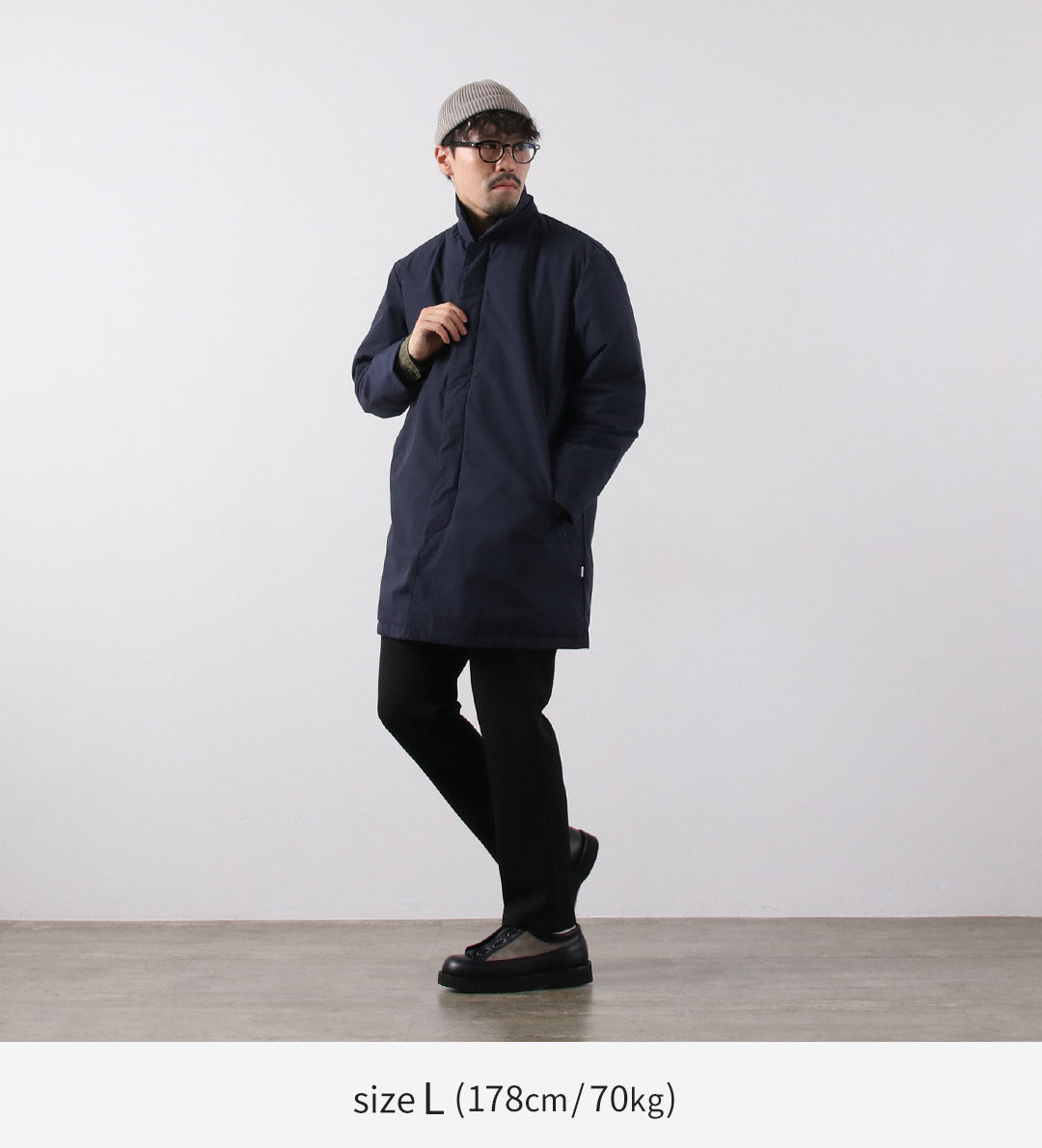 NANGA（ナンガ） 別注 HINOC ヒノック ダウンステンカラーコート 2025