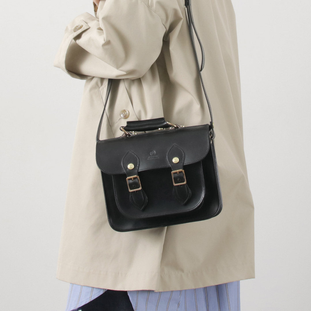 正規品】GLENROYAL（グレンロイヤル） サッチェル バッグ 9インチ