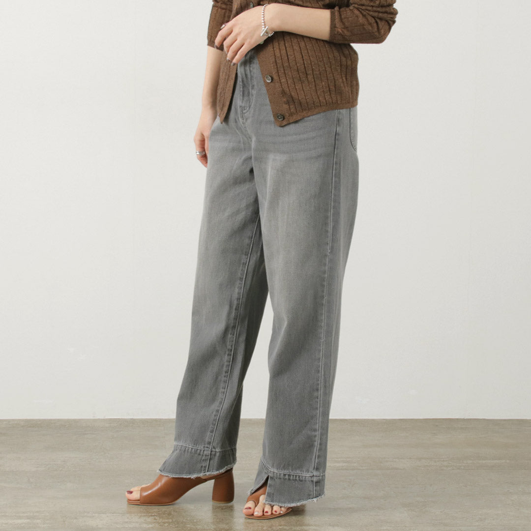 50％OFF】CYAN TOKYO（シアン トーキョー） リブウエスト デニム