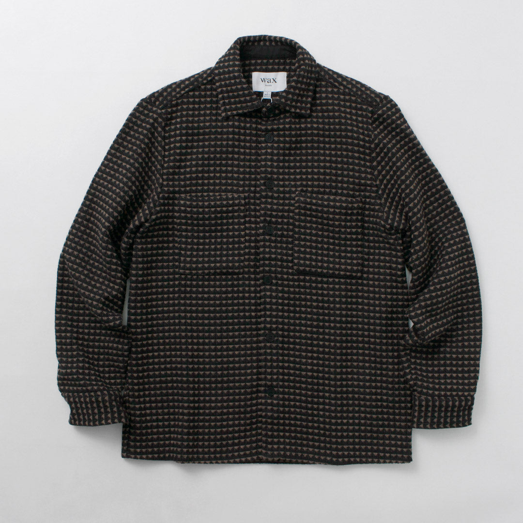 WAX LONDON（ワックスロンドン） ホワイティング オーバーシャツ