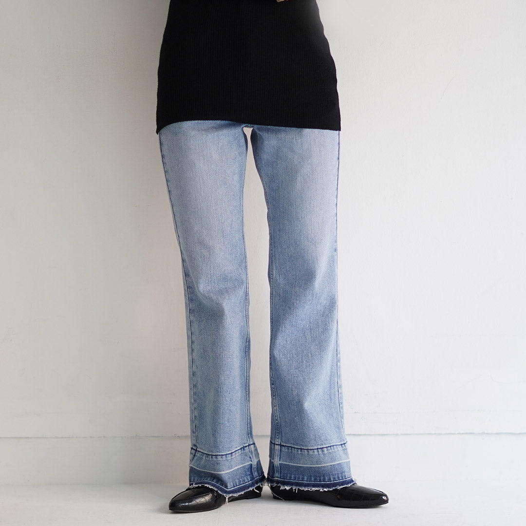 RED CARD（レッドカード） Peace ルーズフレア ピース / デニムパンツ