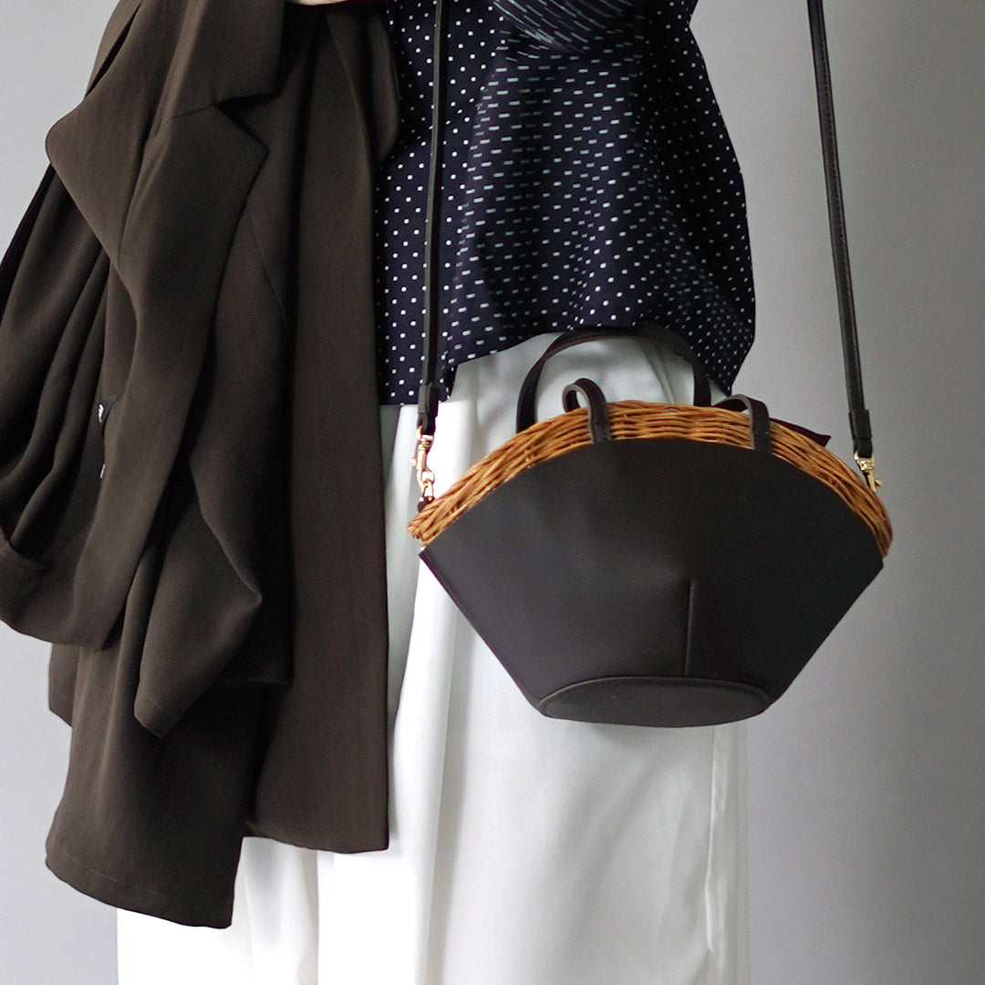 BAGMATI（バグマティ） ショルダー かごバッグ / ハンドバッグ 2WAY