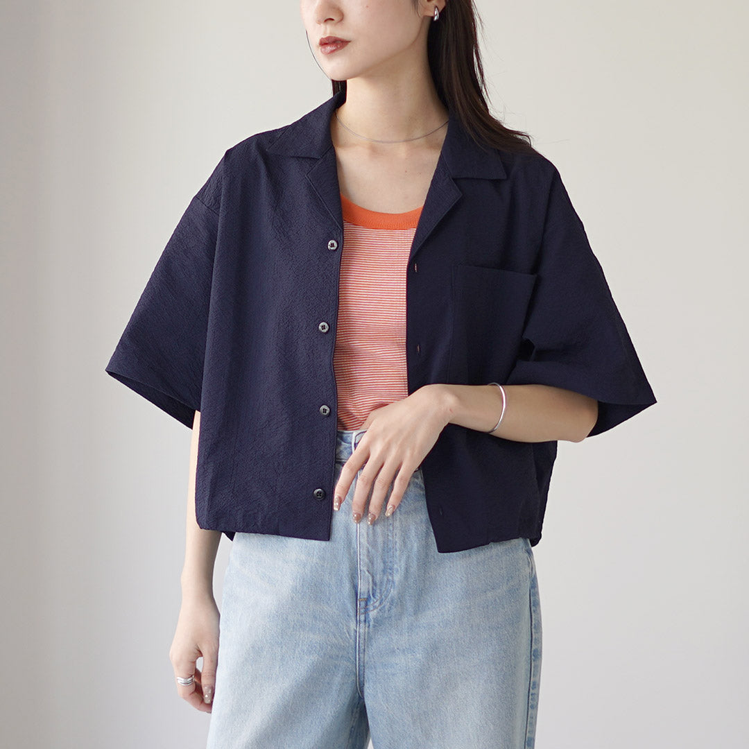 THOUSAND MILE（サウザンドマイル） ショートスリーブシャツ シア