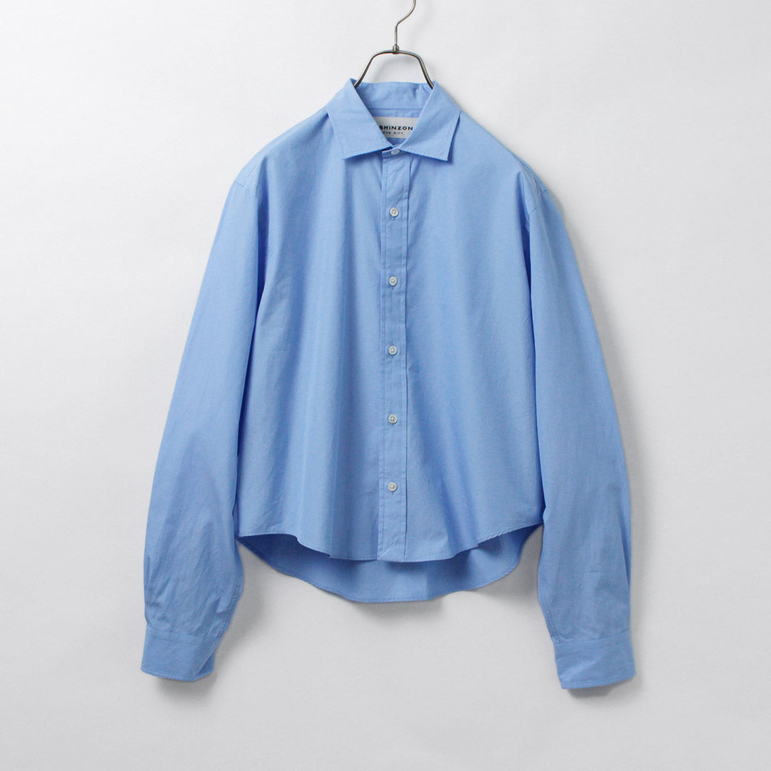 SHINZONE（シンゾーン） ショート ペック シャツ 日本製 25SMSBL12