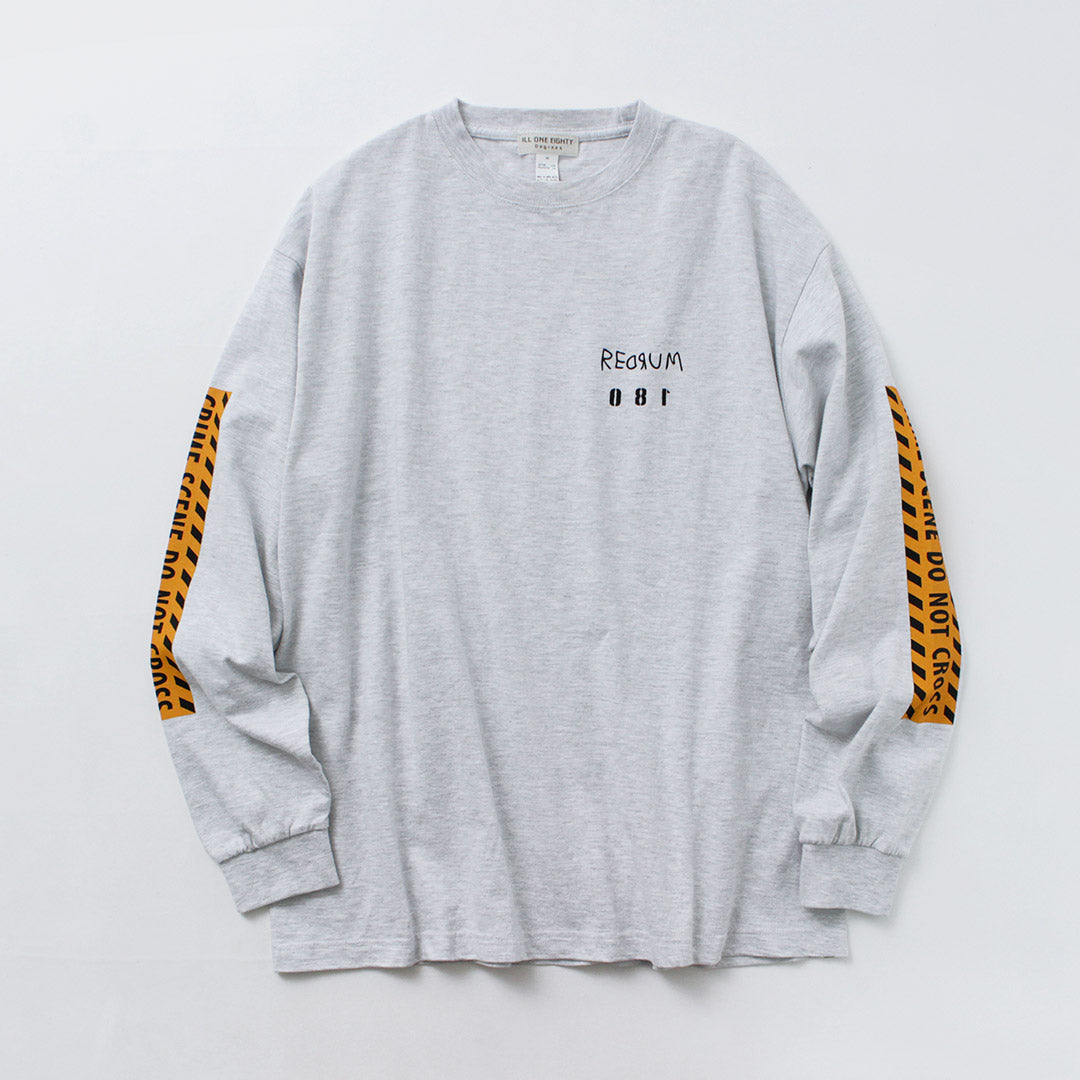 ILL ONE EIGHTY（イルワンエイティー） レッドラム ロングスリーブT