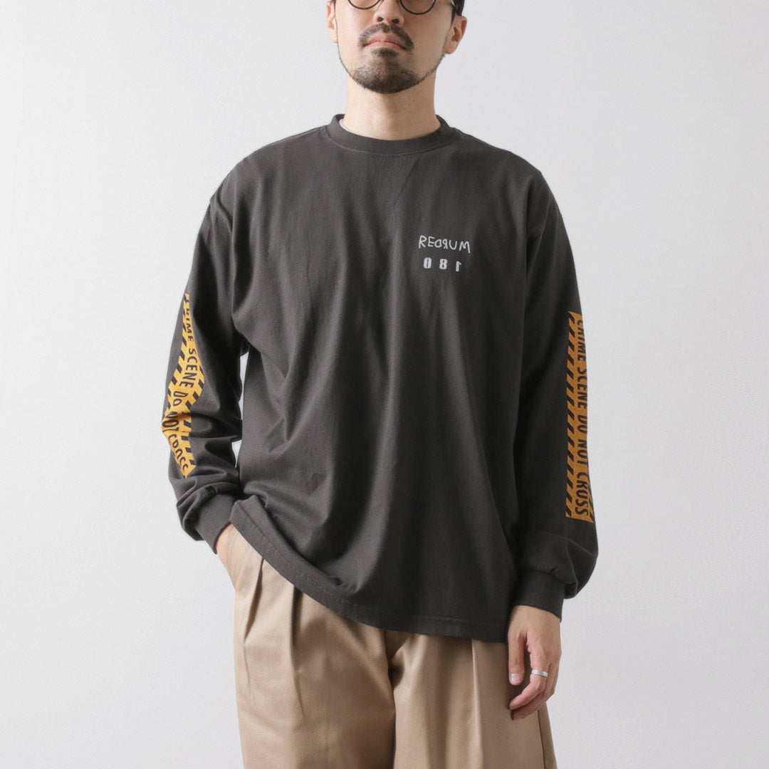 ILL ONE EIGHTY（イルワンエイティー） レッドラム ロングスリーブT