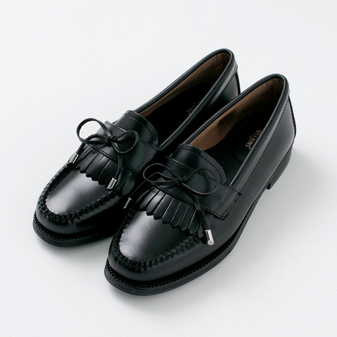 G.H.BASS（ジーエイチバス） キルトリボン ローファー / レディース