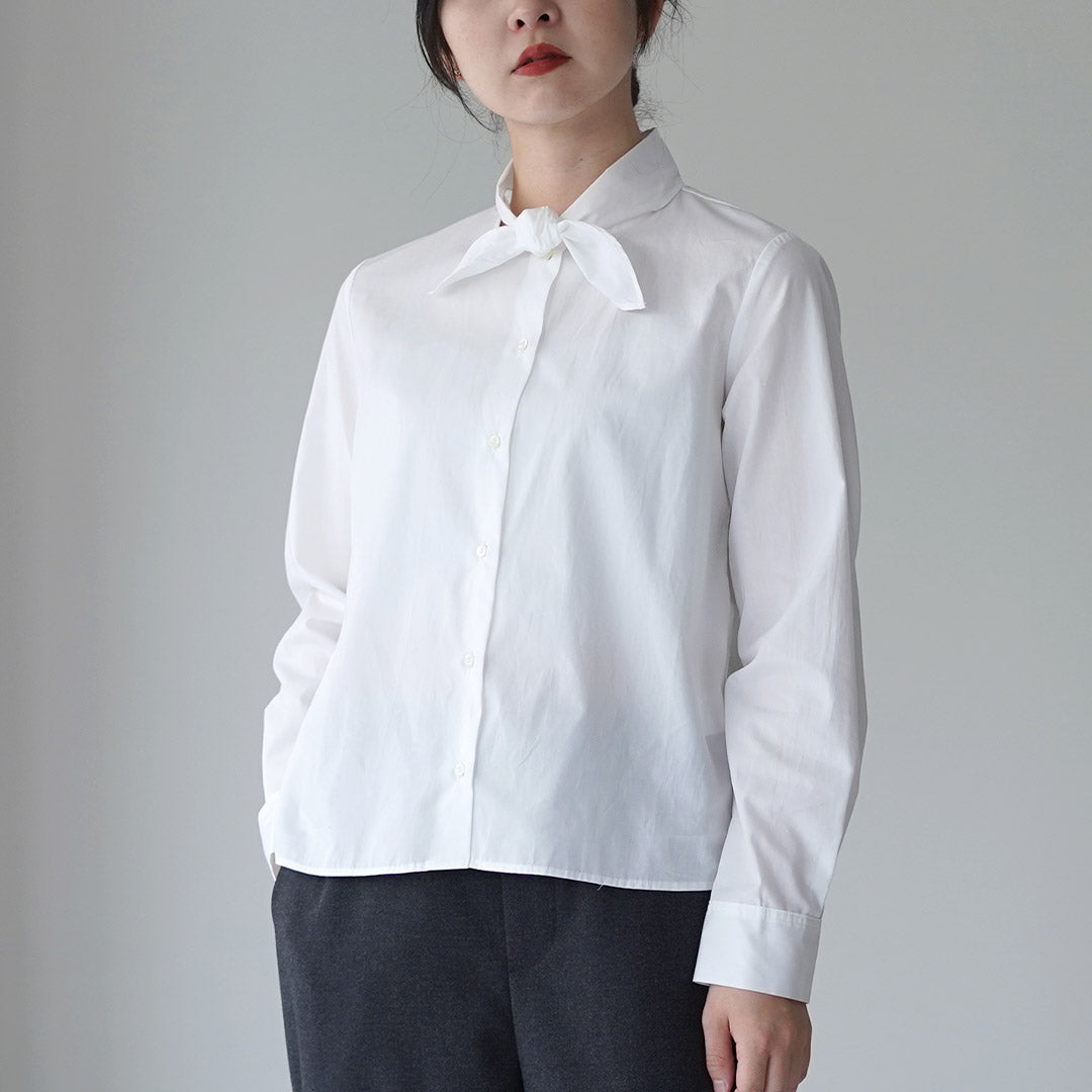 mizuiro ind（ミズイロインド） リボン タイ シャツ / レディース