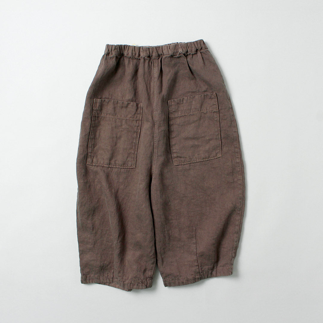 TUMUGU（ツムグ） ソリトリネン(2) 8分丈パンツ / レディース ボトムス