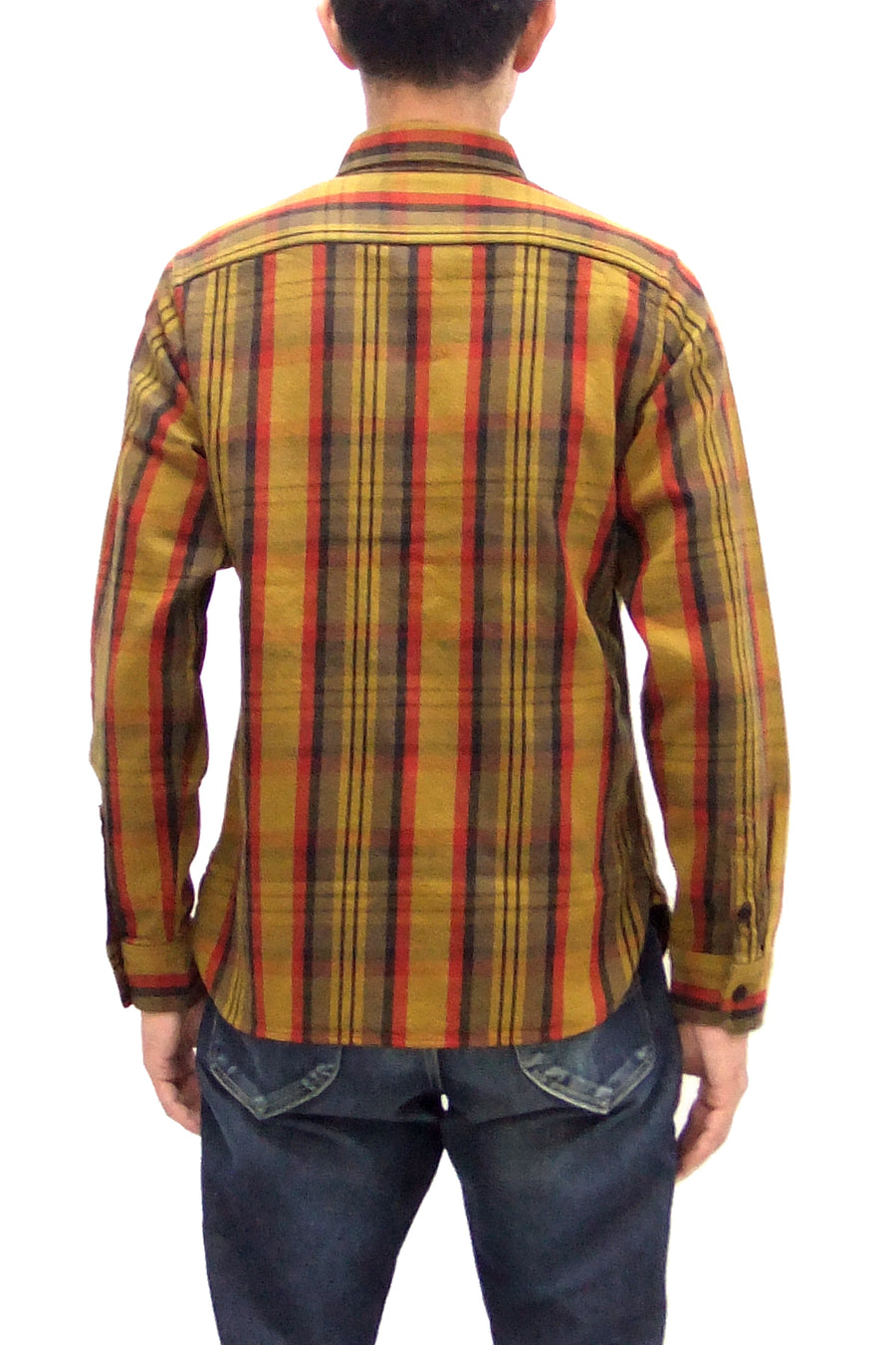 Studio D'artisan Plaid Flannel Shirt Men's Casual Heavyweight