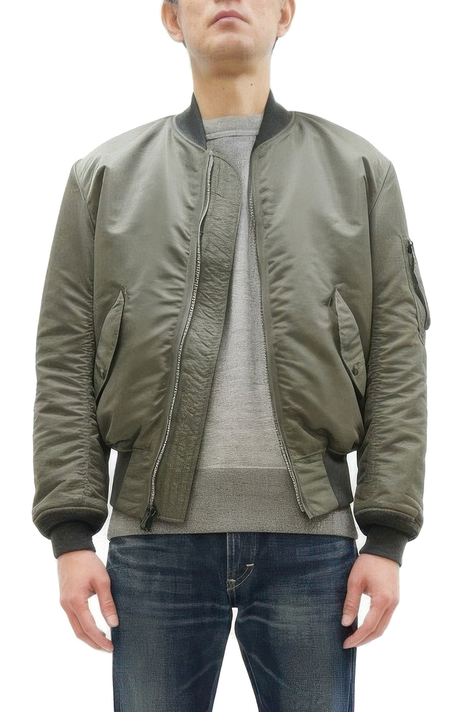TOYS McCOY Men's Steve McQueen MA-1 Flight Jacket - MIL-J-8279E