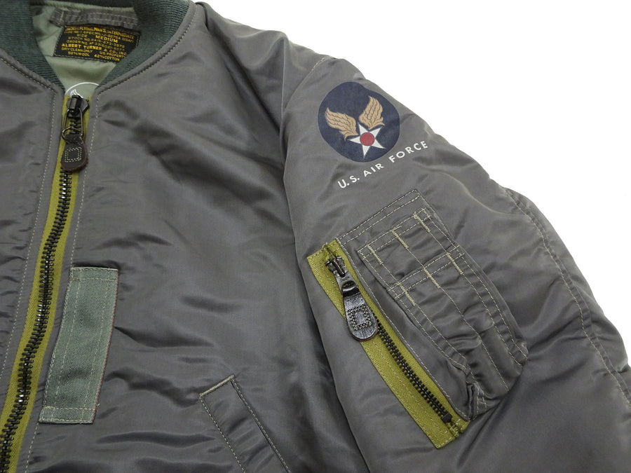 TOYS McCOY Men's MA-1 Flight Jacket - Albert Turner Reproduction