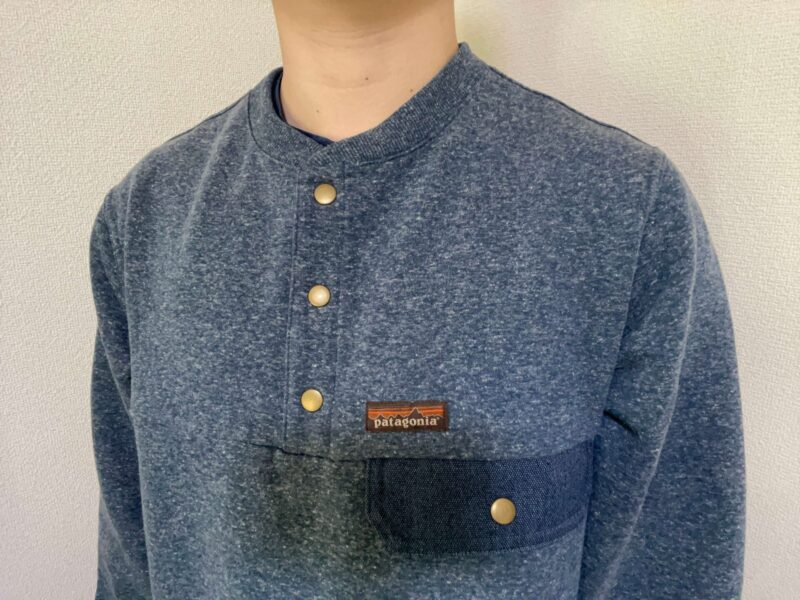patagonia】ヘンプ・スウェットシャツをレビュー【スナップT風の