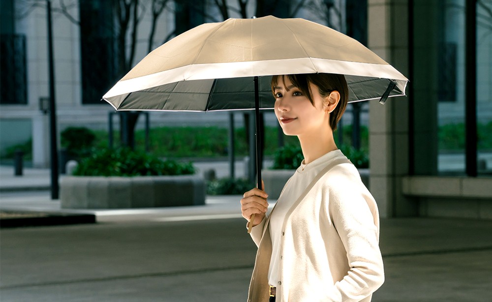 3段 | 折りたたみ日傘 (50cm) | 芦屋ロサブラン