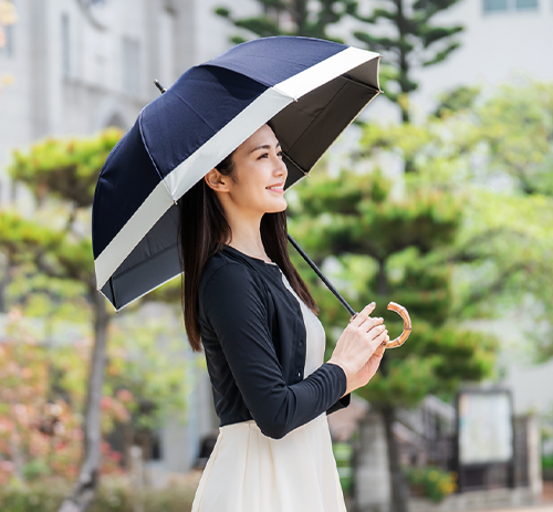 美しい日傘を。」100%遮光ブランド「芦屋ロサブラン」本店