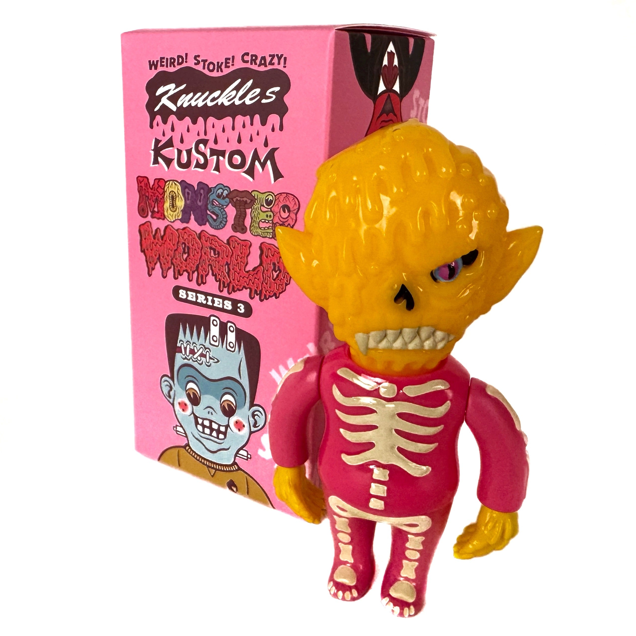Knuckle's Kustom Monster World — Series 3 Blind Box | Rotofugi
