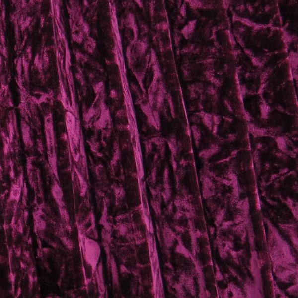 仮眠カーテン プリーツ仕様 裏黒生地付 チンチラゼロ ワインパープル