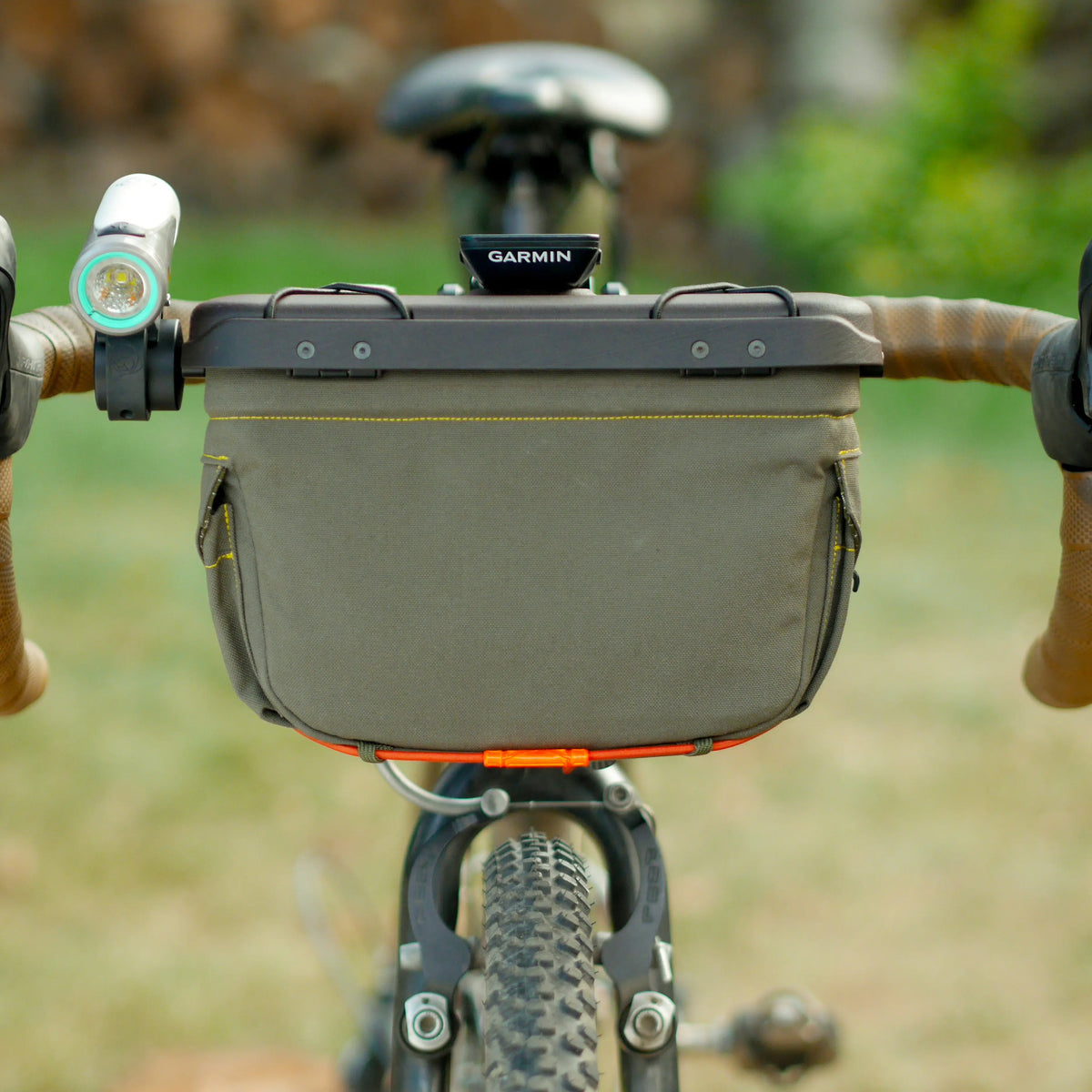 The Route Werks Handlebar Bag