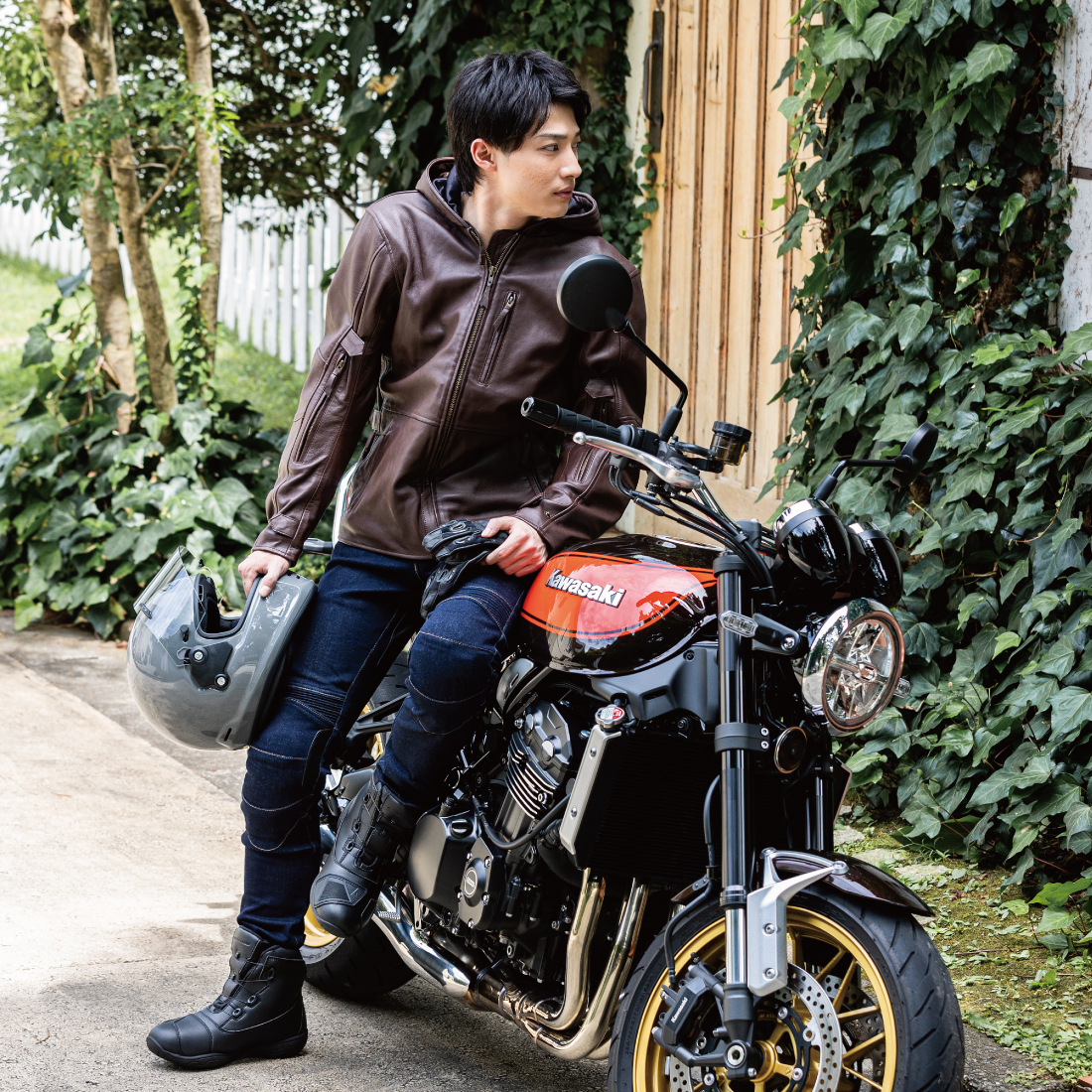 RA5033 シープレザーパーカーFP | ラフ＆ロード