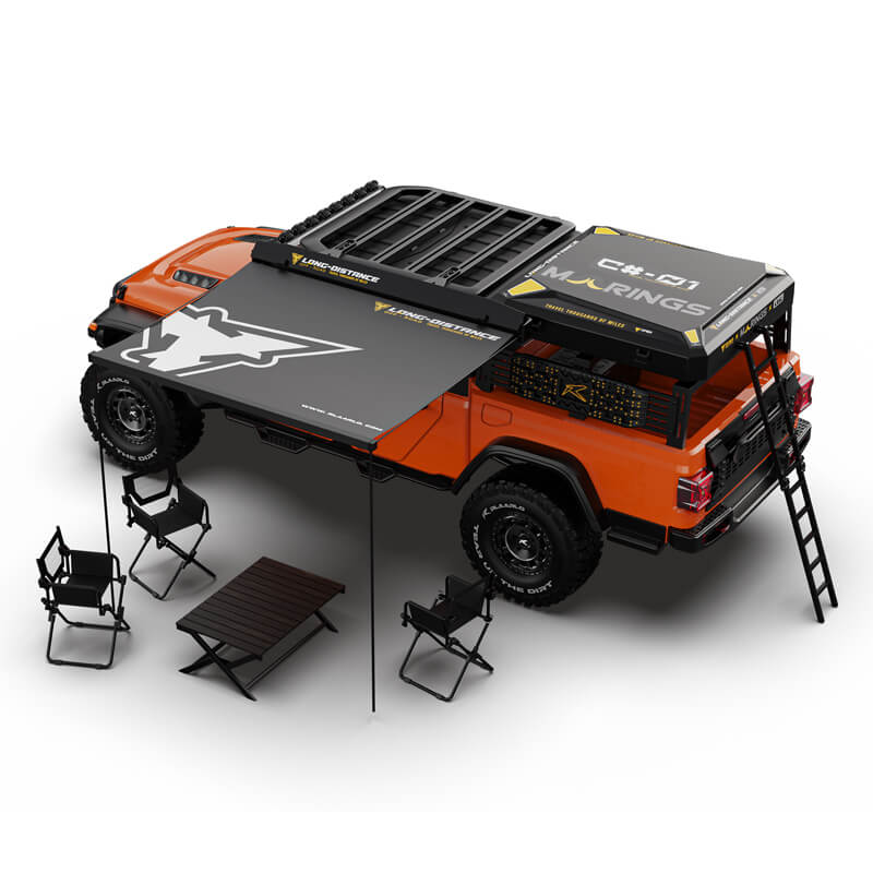 Rlaarlo 1/7 Scale 4WD Brushed RC Crawler JK-07