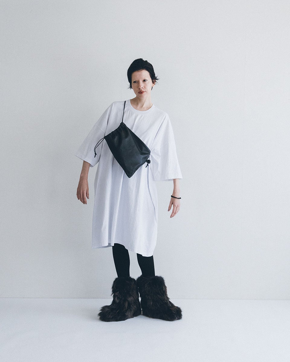 WITH fog linen work・ miiThaaii ケサ ショルダーバッグ