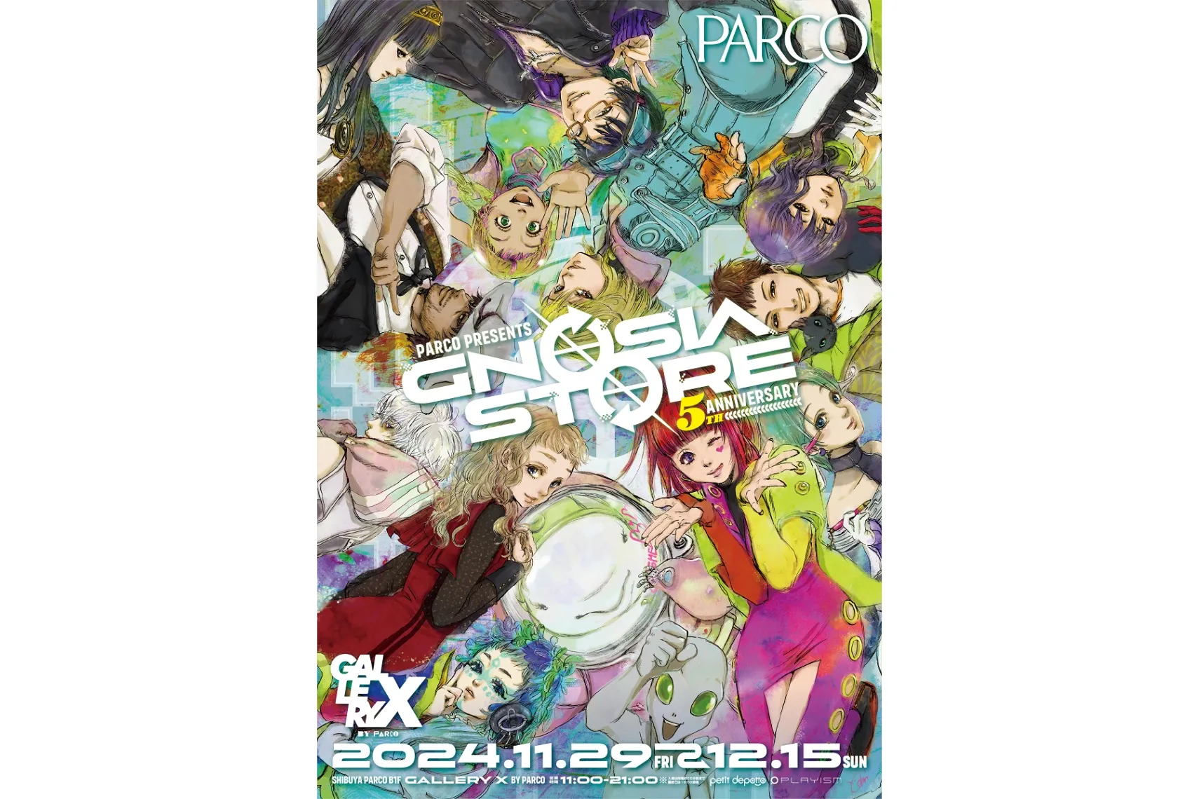 PARCO Presents GNOSIA STORE 5th Anniversary